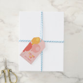 Cute ballon bedankingskaartjes cadeaulabel (Met Touw)
