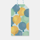 Cute ballon bedankingskaartjes cadeaulabel (Achterkant)