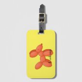 Cute Balloon Dog Thunder_Cove Bagagelabel (Voorkant (verticaal))