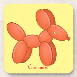 Cute Balloon Dog Thunder_Cove Bier Onderzetter