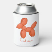 Cute Balloon Dog Thunder_Cove Blikjeskoeler (Blikje Achterkant)