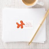 Cute Balloon Dog Thunder_Cove Etiket (Insitu)