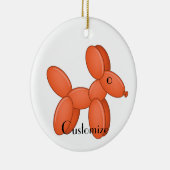 Cute Balloon Dog Thunder_Cove Keramisch Ornament (Rechts)