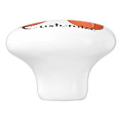 Cute Balloon Dog Thunder_Cove Keramische Knop (Zijkant)