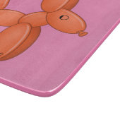 Cute Balloon Dog Thunder_Cove Snijplank (Hoek)