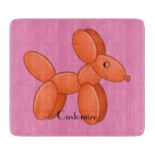 Cute Balloon Dog Thunder_Cove Snijplank (Voorkant)