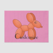 Cute Balloon Dog Thunder_Cove Tissuepapier (Voorkant)