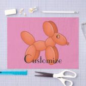 Cute Balloon Dog Thunder_Cove Tissuepapier (Craft)