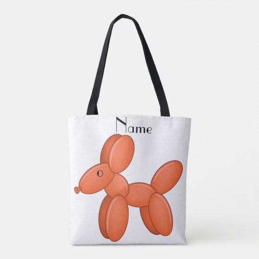 Cute Balloon Dog Thunder_Cove Tote Bag (Achterkant)