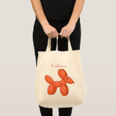 Cute Balloon Dog Thunder_Cove Tote Bag (Voorkant (product))