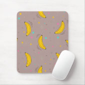 Cute Banana All-Over Print Muismat (Met muis)