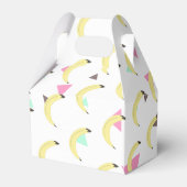 Cute Banana Bunch Blauwgroen Confetti Baby shower  Bedankdoosjes (Achterkant)
