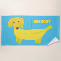 Cute Banana Dog Personalized