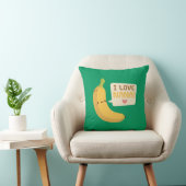 Cute Banana, I Love Nana, Kinder Room Decor Kussen (Stoel)