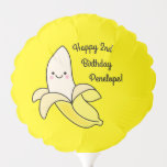 Cute Banana Kids Birthday Kawaii Ballon<br><div class="desc">Dit schattige, kleurrijke, schattige collectie van een verjaardagsfeest voor bananen is perfect voor een kinder viering op de eerste verjaardag of elk verjaardagsjaar! Pas de tekst aan om ze zelf te maken. Het moderne uiterlijk en gevoel is de perfecte manier om je kleine te vieren die op hun eerste verjaardag...</div>