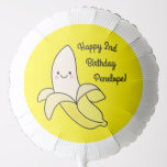 Cute Banana Kids Birthday Kawaii Ballon<br><div class="desc">Dit schattige, kleurrijke, schattige collectie van een verjaardagsfeest voor bananen is perfect voor een kinder viering op de eerste verjaardag of elk verjaardagsjaar! Pas de tekst aan om ze zelf te maken. Het moderne uiterlijk en gevoel is de perfecte manier om je kleine te vieren die op hun eerste verjaardag...</div>