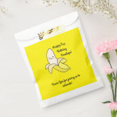 Cute Banana Kids Birthday Kawaii Bedankzakje (Gezegeld)