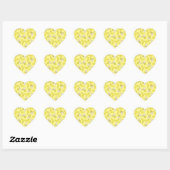 Cute Banana Kids Birthday Kawaii Hart Sticker (Vel)