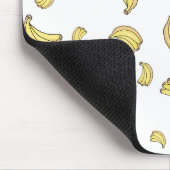 Cute Banana Pattern | Hand Drawn Banana Aesthetic Muismat (Hoek)