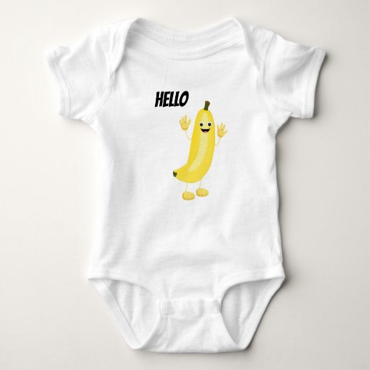 Cute banana romper (Voorkant)