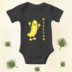 Cute banana romper