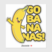 Cute Banana Sticker (Vel)