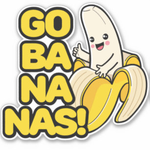 Cute Banana Sticker