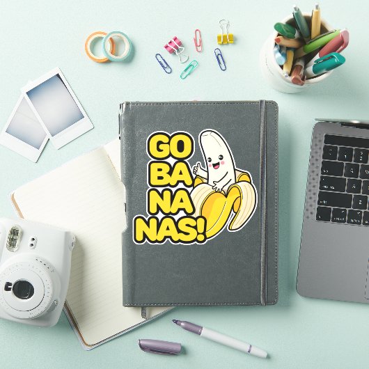 Cute Banana Sticker (iPad Cover)