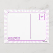 Cute Banana Unicorn Briefkaart (Achterkant)