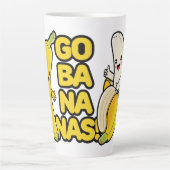 Cute Bananas Latte Mok (Voorkant)