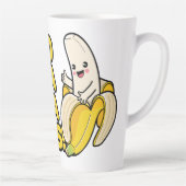 Cute Bananas Latte Mok (Rechts)