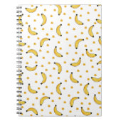 Cute Bananas - Seamless - Fruit Pattern Notitieboek (Voorkant)