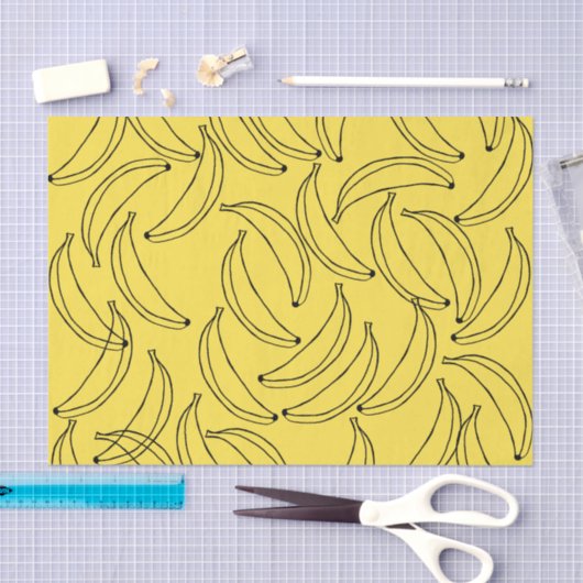 Cute Bananas Tissue Paper Tissuepapier (Craft)