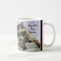 Cute Bandit Raccoon, Stealing uw hart Mok