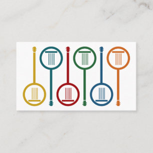 Cute Banjo Visitekaartjes