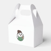 Cute Barista Character Coffee Lover Party Favor Bo Bedankdoosjes (Achterkant)
