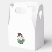 Cute Barista Character Coffee Lover Party Favor Bo Bedankdoosjes (Geopend)