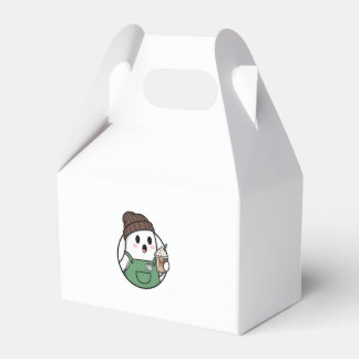 Cute Barista Character Coffee Lover Party Favor Bo Bedankdoosjes