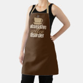 Cute Barista Obsessief Coffee Disorder Humor Brown Schort (Insitu)