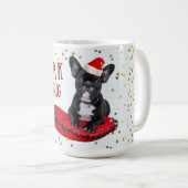 Cute BARK Humbug Hondenliefhebbers Kerstmis Koffiemok (Voorkant rechts)