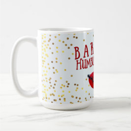 Cute BARK Humbug Hondenliefhebbers Kerstmis Koffiemok