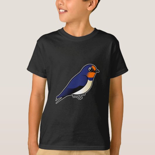 Cute Barn Swallow T-shirt (Voorkant)
