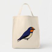 Cute Barn Swallow Tote Bag (Voorkant)