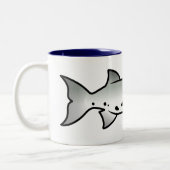 Cute Barracuda Tweekleurige Koffiemok (Links)