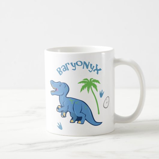 Cute Baryonyx Koffiemok (Rechts)