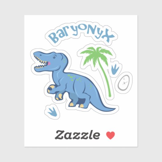Cute Baryonyx Sticker (Vel)
