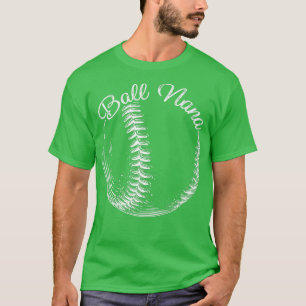 Cute Baseball Ma Baseball Softball Nana Sports Lo T-shirt