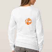 Cute Baseball mama T-shirt (Achterkant)
