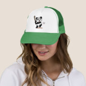 Cute Baseball Panda Trucker Pet (In situ)