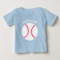 Cute Baseball Softball Persoonlijke Baby Sport